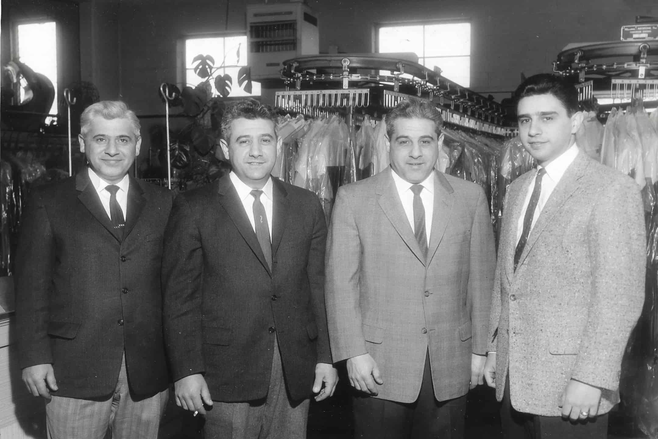 The founders of Julian's Dry Cleaners