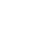 White icon of a front-loading washing machine with a hanger symbol inside the door, indicating laundry or garment care.